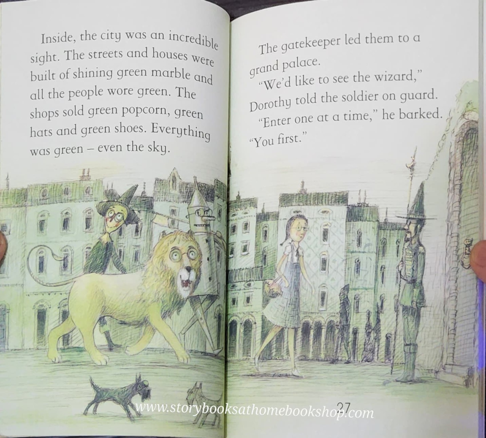 หนังสือนิทานปกอ่อน** 🍅🍓USBORNE YOUNG READING: THE WIZARD OF OZ