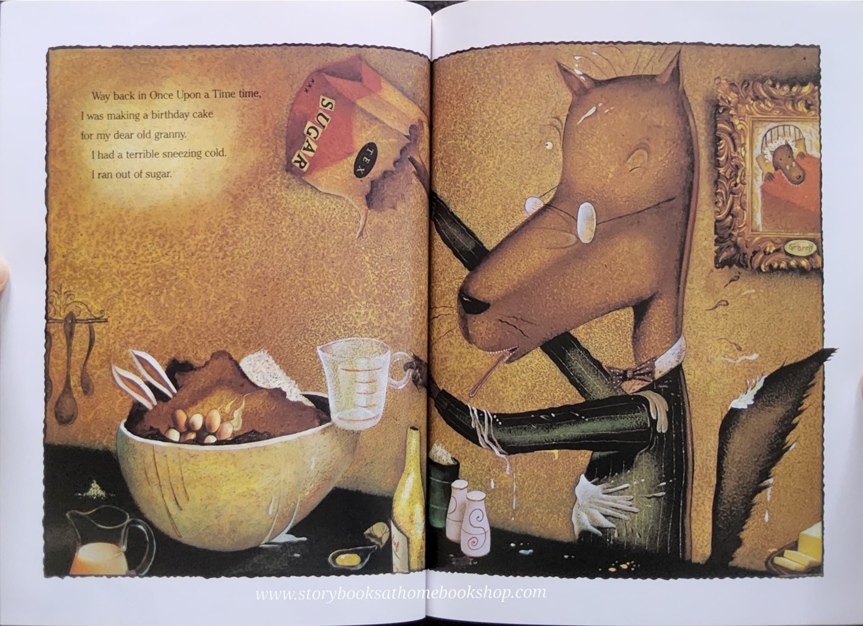 หนังสือนิทานปกอ่อน ** 🍅🍓THE TRUE STORY OF THE 3 LITTLE PIGS!