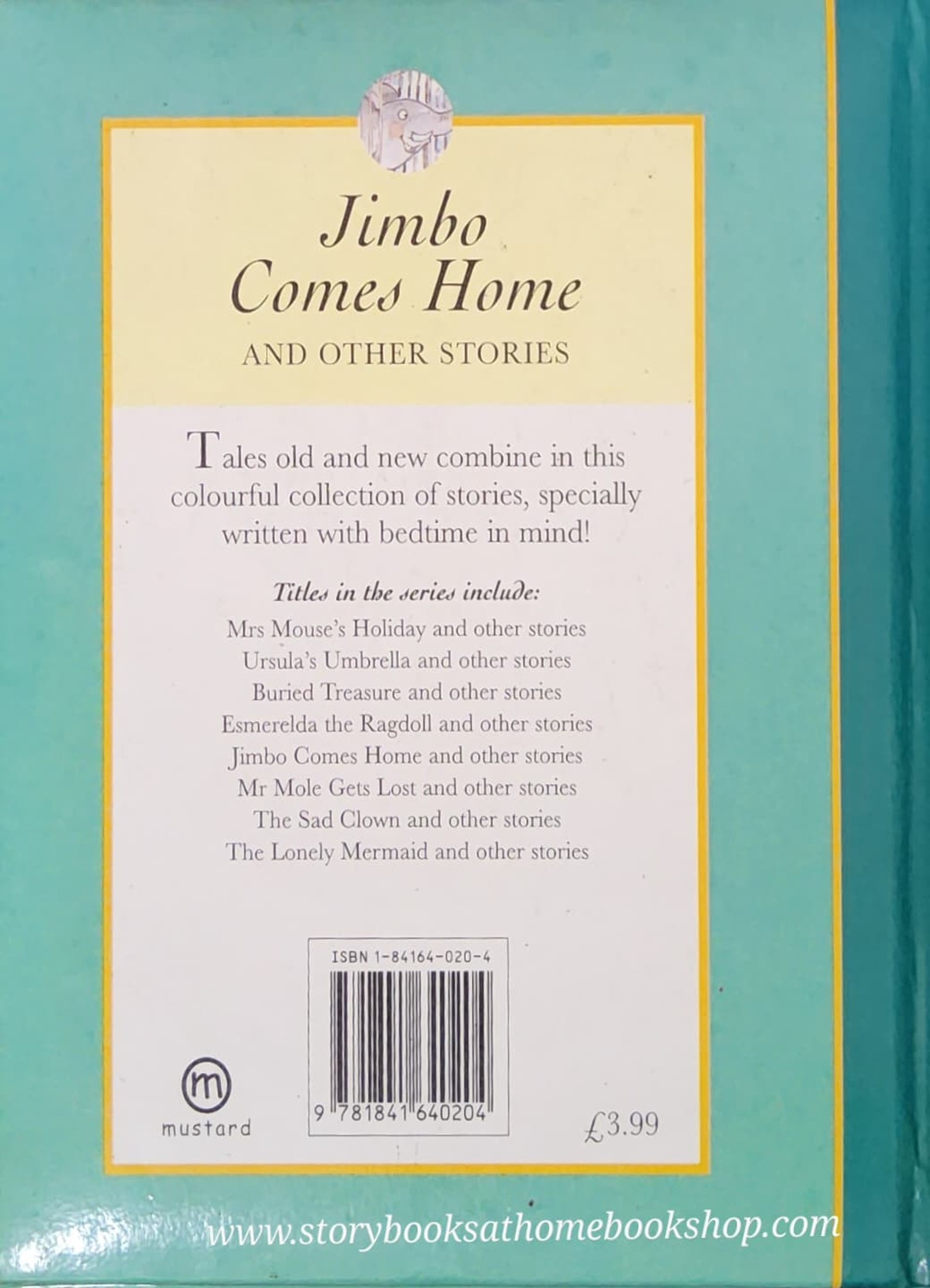 หนังสือนิทานปกแข็ง ** 🍅🍅JIMBO COMES HOME AND OTHER STORIES