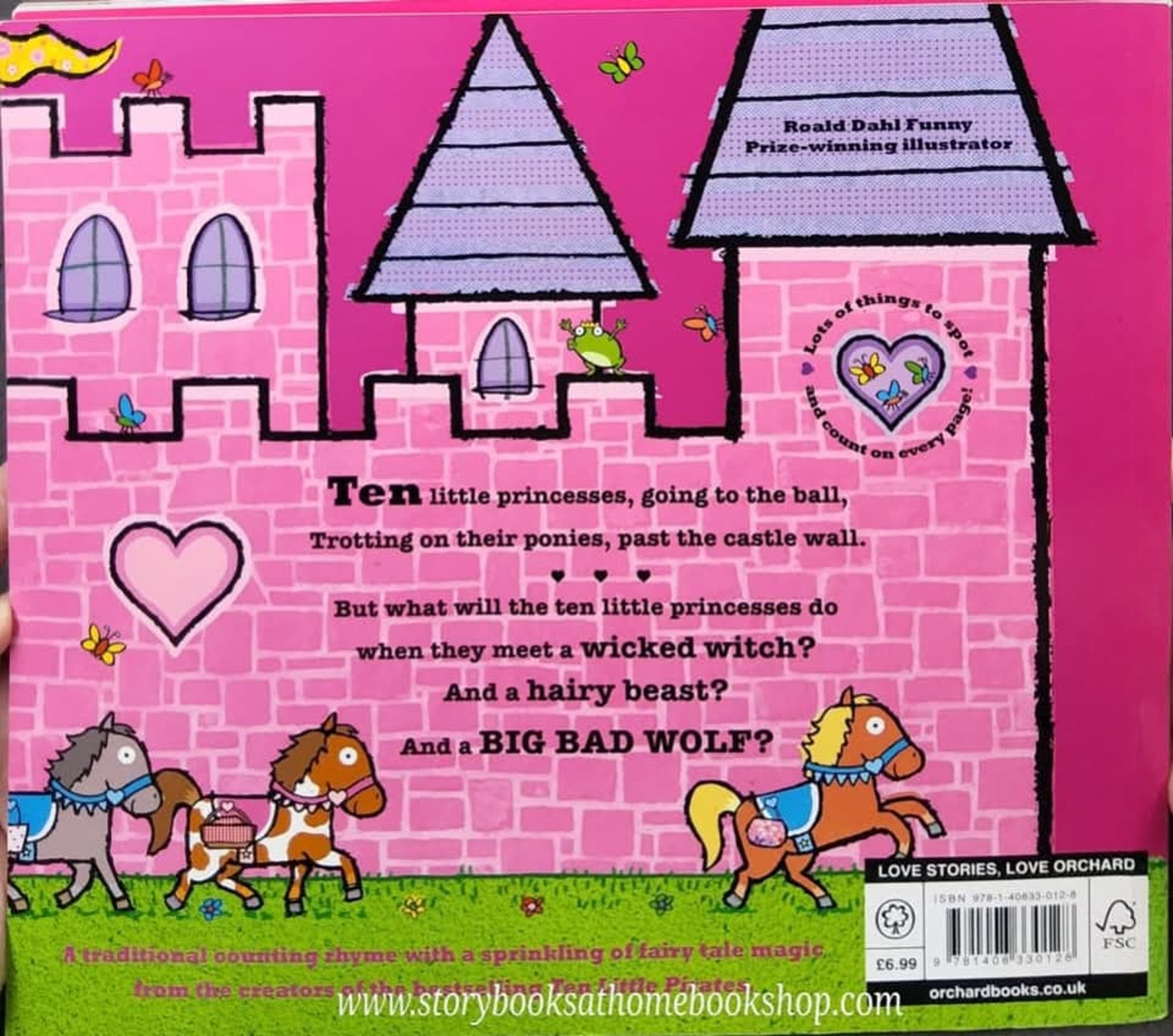 หนังสือนิทานปกอ่อน ** 🍅🍓TEN LITTLE PRINCESS MY MIKE BROWNLOW.SIMON RICKERTY