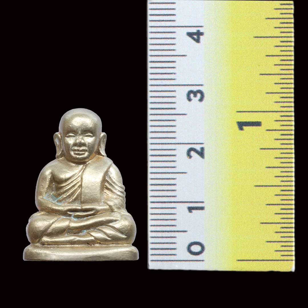 หลวงพ่อเงิน วัดบางคลาน รุ่นกองทุน 53 (พิมพ์นิยม) เนื้ออัลปาก้า หมายเลข 14965