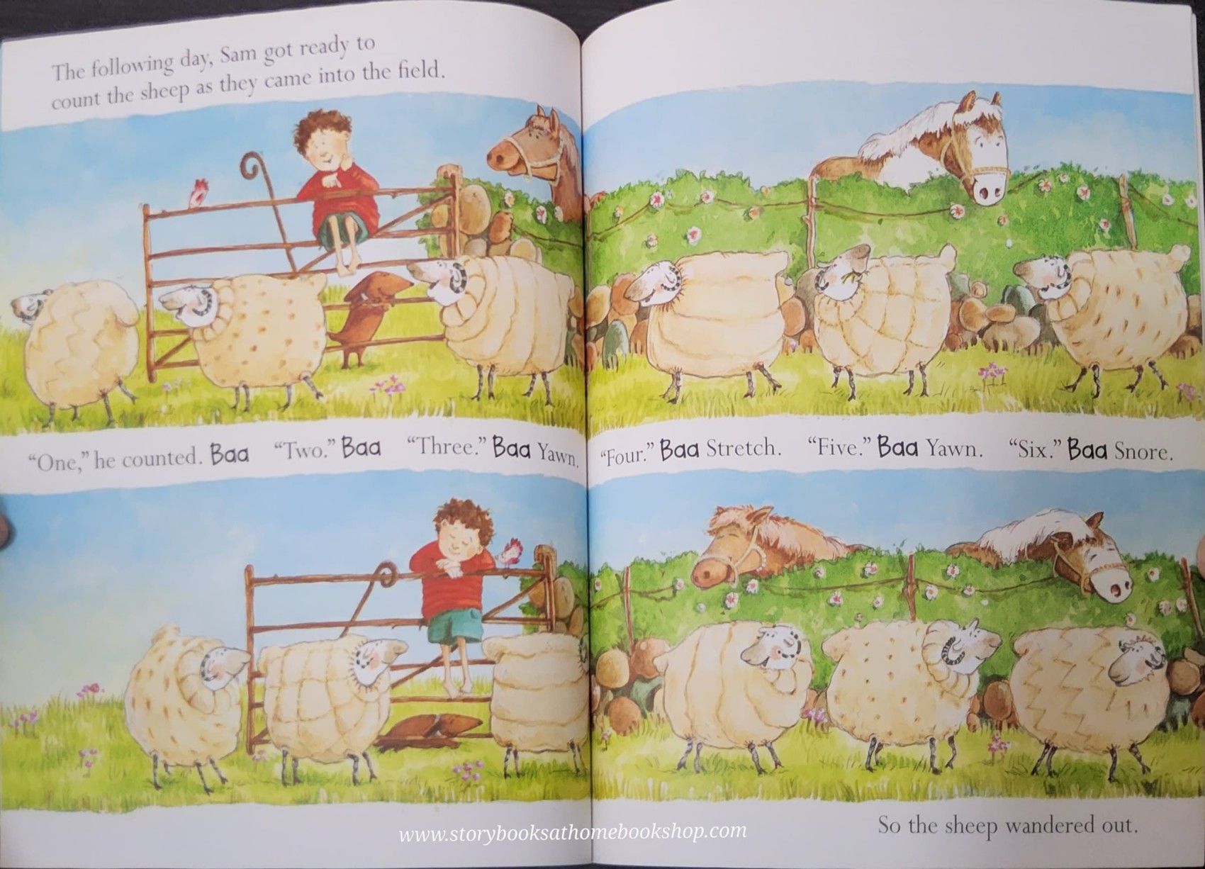 หนังสือนิทานปกอ่อน** 🍅🍅SLEEPY SAM BY MICHAEL CATCHPOOL