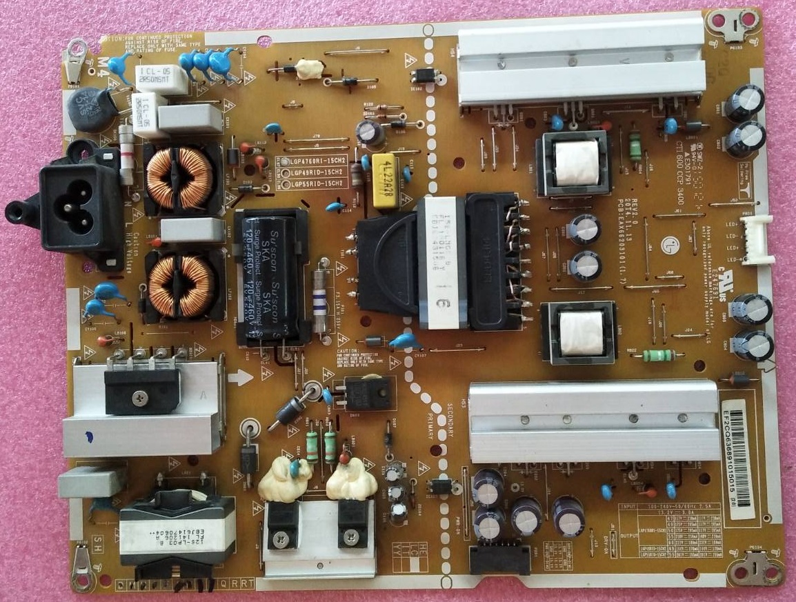 ซับพลายทีวี แอลจี LG ของแท้ถอดจากเครื่อง รุ่น 49LF550T 55LF595T 55LF630T 55LF595T 60LF630T 60LF630T 60LX341C 60LX540S 60LX540S พาร์ท EAY63689101 EAY63689103 EAX66203101