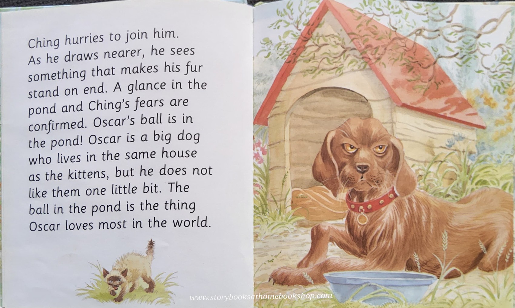 หนังสือนิทานปกแข็ง** 🍓🍓THE NAUGHTY KITTEN