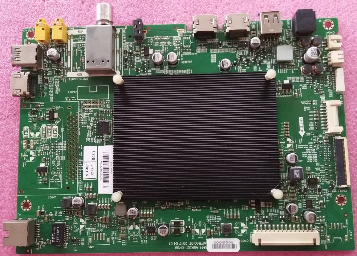 เมนบอร์ดโตชิบา TOSHIBA มือสองพร้อมใช้งาน ใช้กับรุ่น 55U7750VT พาร์ท 5844-A9K02T-0P00 ใช้ทีคอน 6870C-0584A