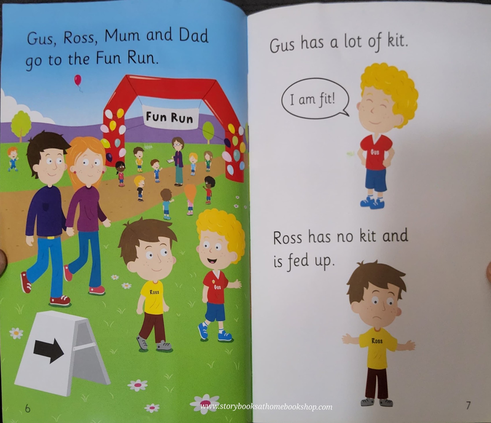 หนังสือนิทานปกอ่อน** 🍅🍓LADYBIRD I'M READY... FOR PHONICS:HUFF! PUFF! RUN!