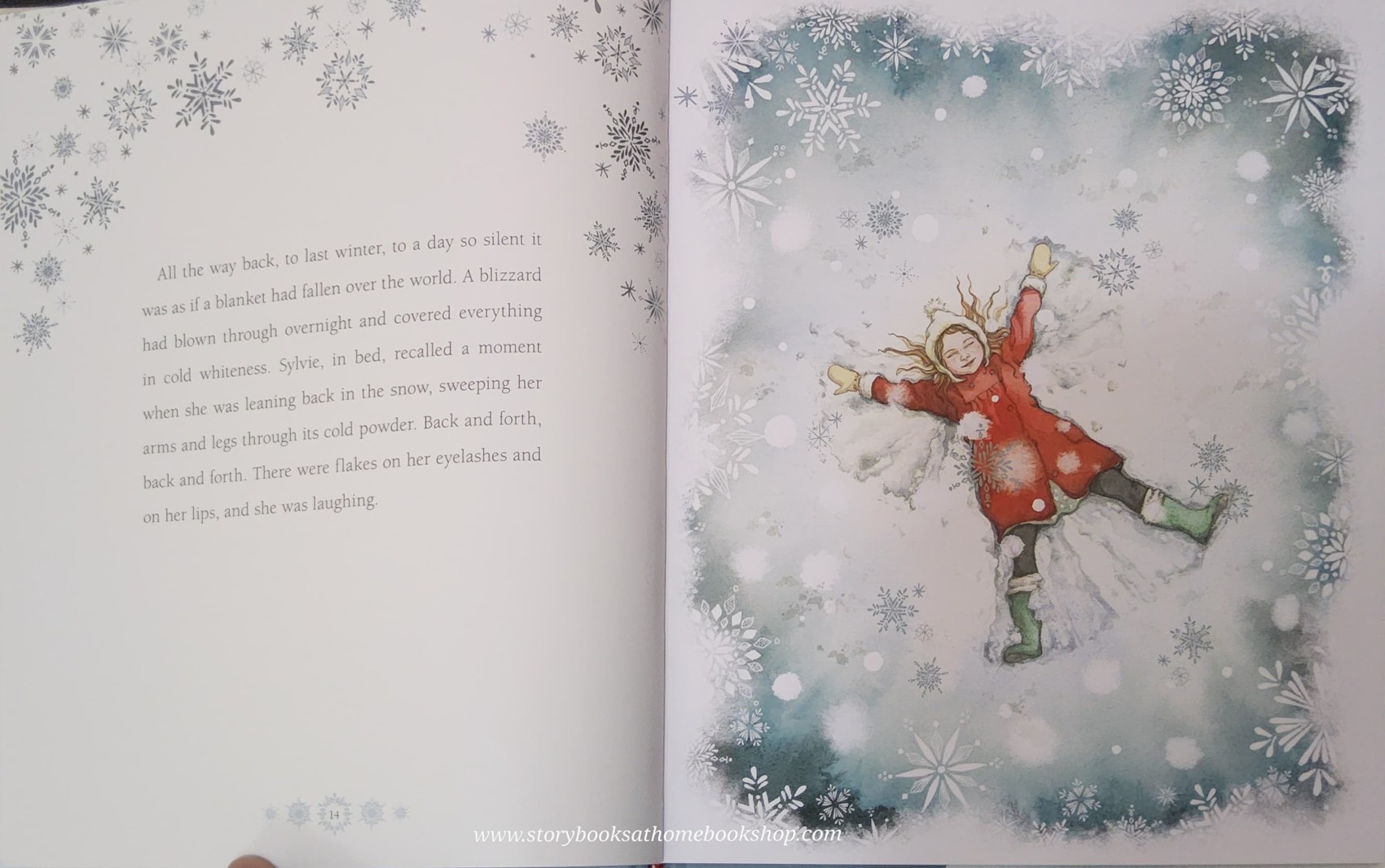 หนังสือนิทานปกแข็ง** 🍅🍅WHERE SNOW ANGELS GO BY MAGGIE O'FARRELL