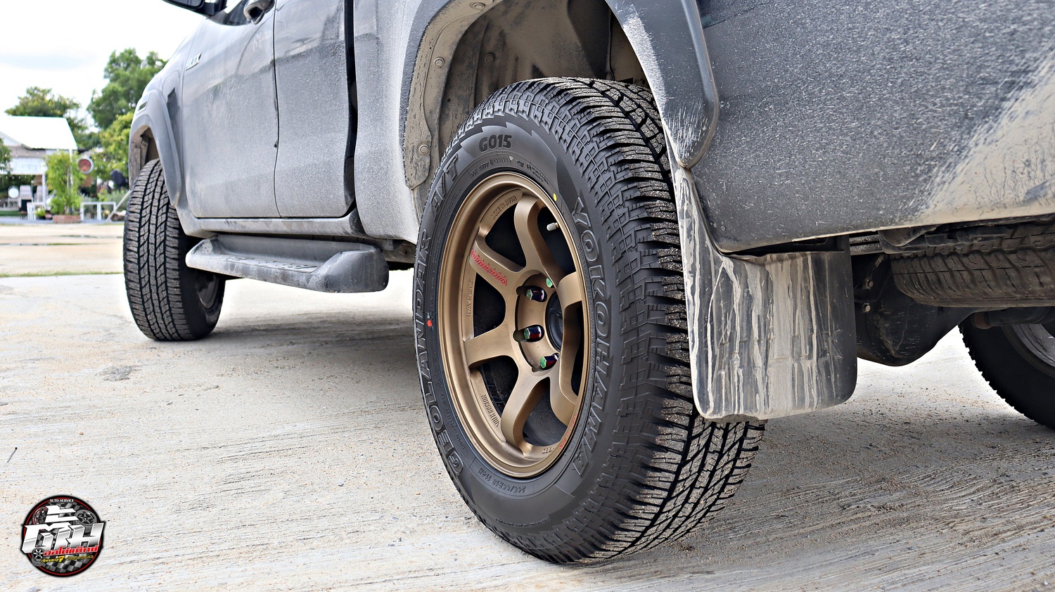 TOYOTA REVO ROCCO เปลี่ยนยาง YOKOHAMA GEOLANDAR AT G015 265/65R18 114H