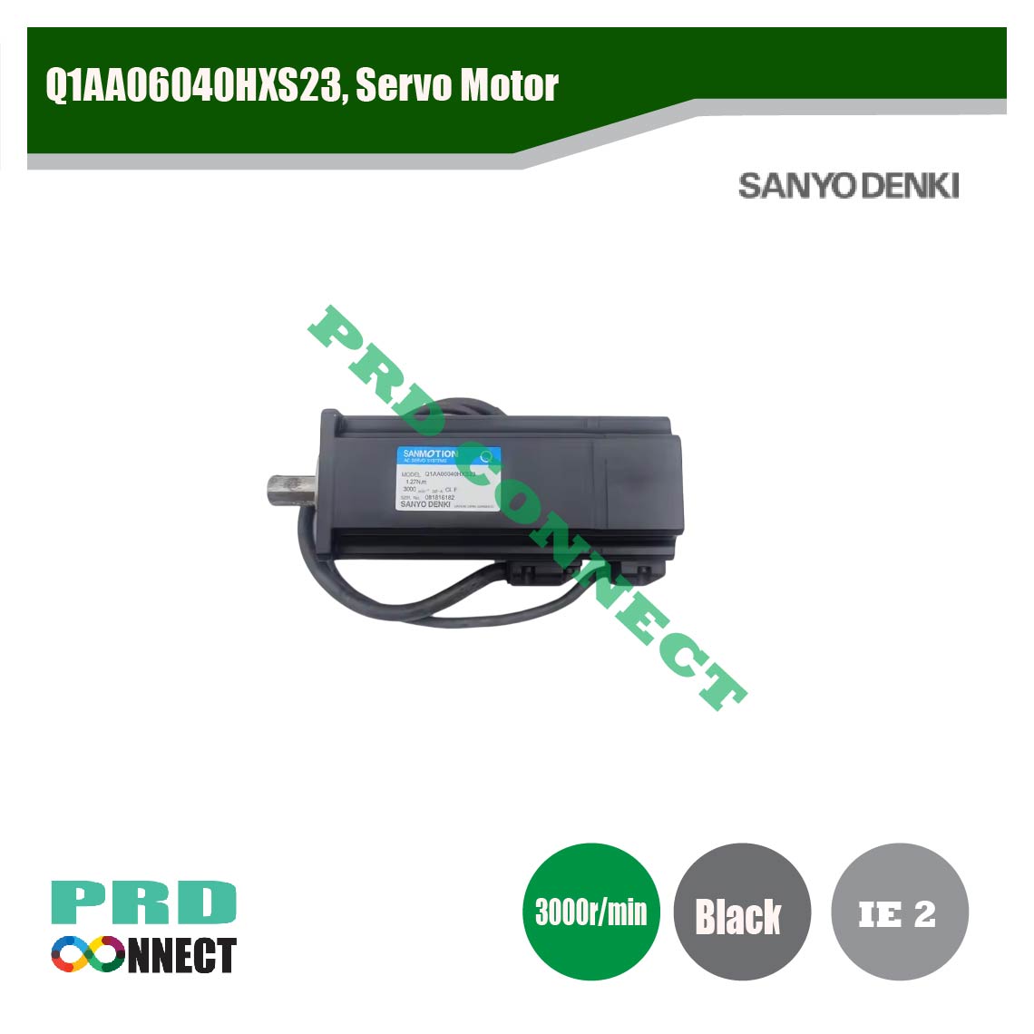 Q1AA06040HXS23, SERVO MOTOR
