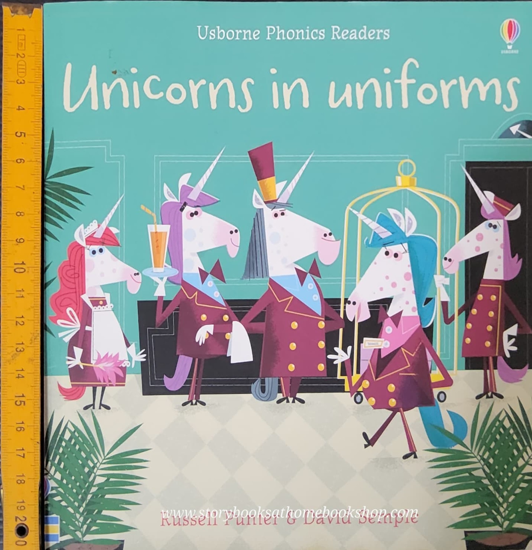 หนังสือนิทานปกอ่อน** 🍅🍓USBORNE PHONICS READERS: UNICORNS IN UNIFORMS