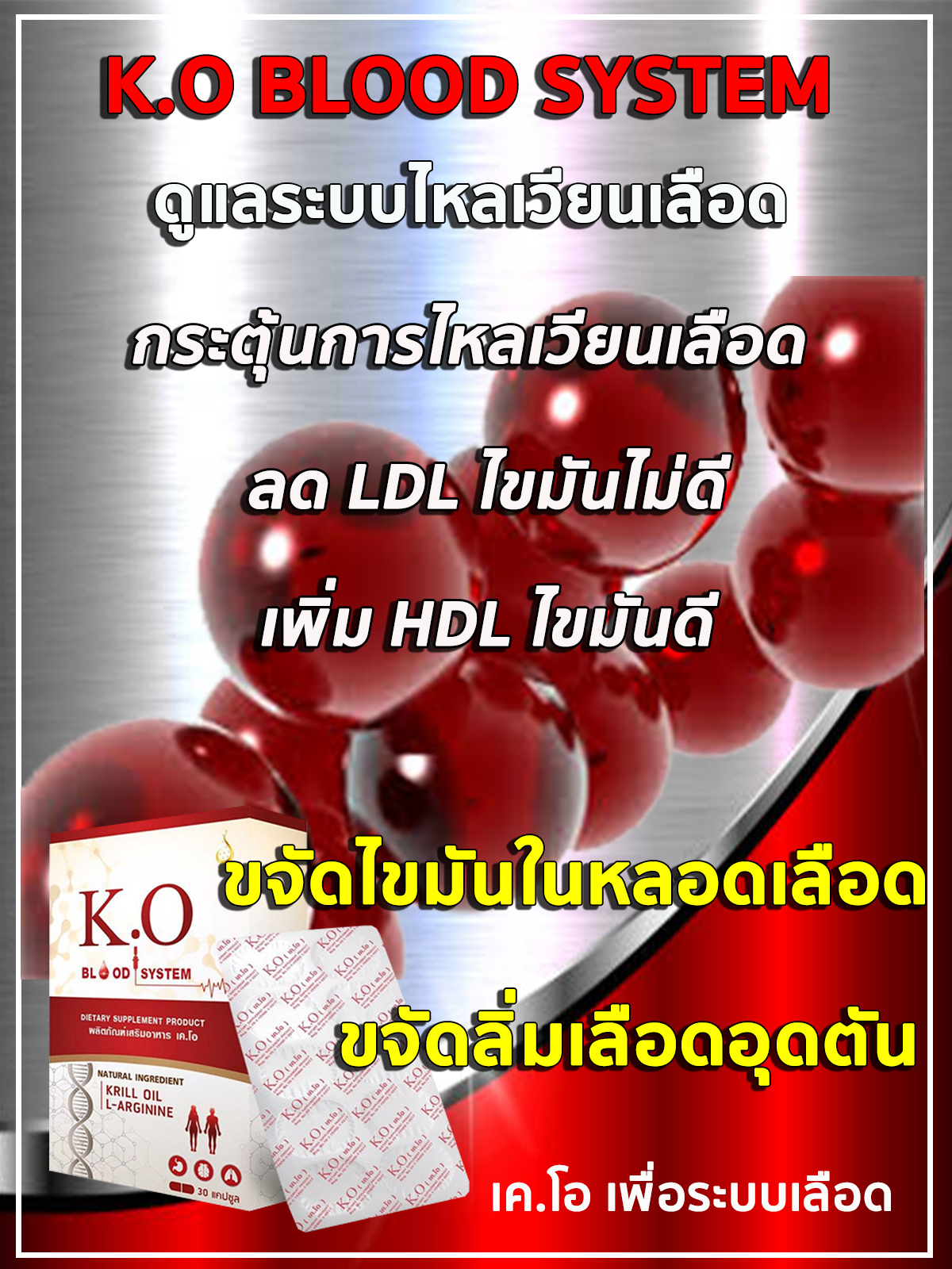 เคโอ เพื่อระบบเลือด