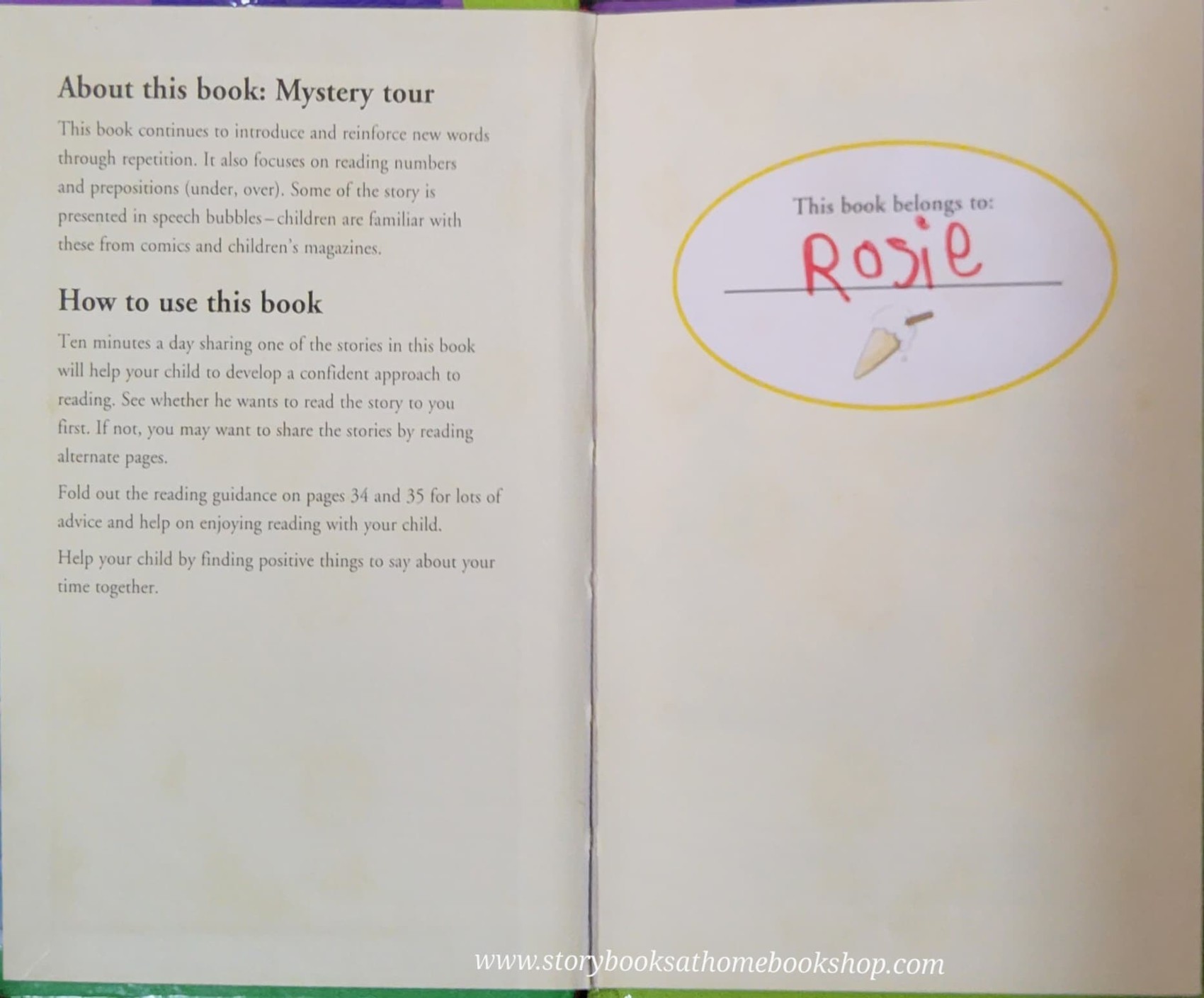 หนังสือนิทานปกแข็ง** 🍓🍓READ WITH LADYBIRD: MYSTERY TOUR