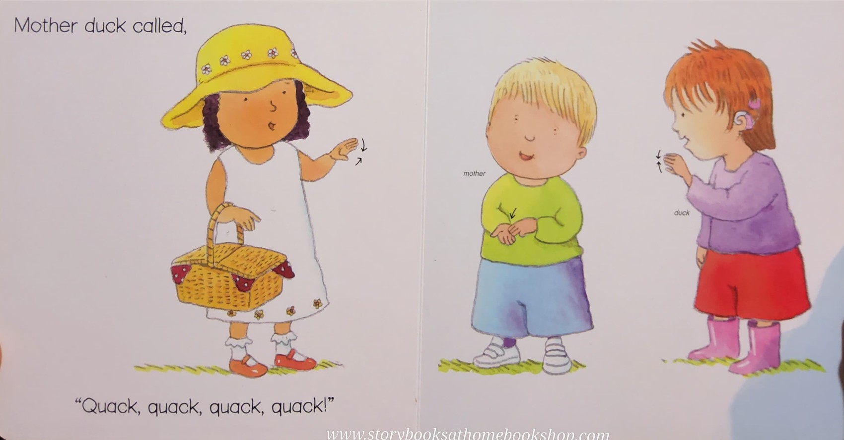 BOARD BOOK ** ♥️♥️FIVE LITTLE DUCKS♥️♥️