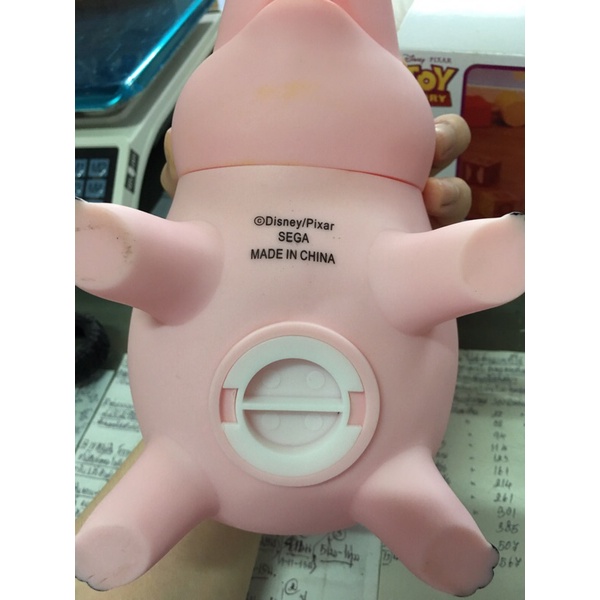 โมเดล+กระปุกออมสิน หมูแฮม ทอยสตอรี่ Hamm Toy Story