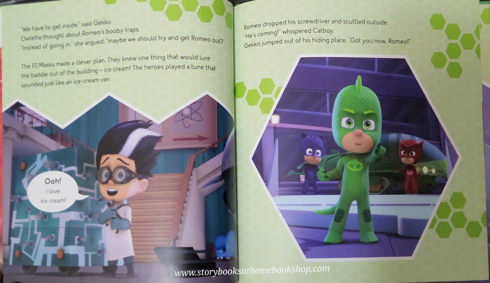 หนังสือนิทานปกแข็ง* 🍓🍓PJMASKS:MAYHEM AT THE MUSEUM