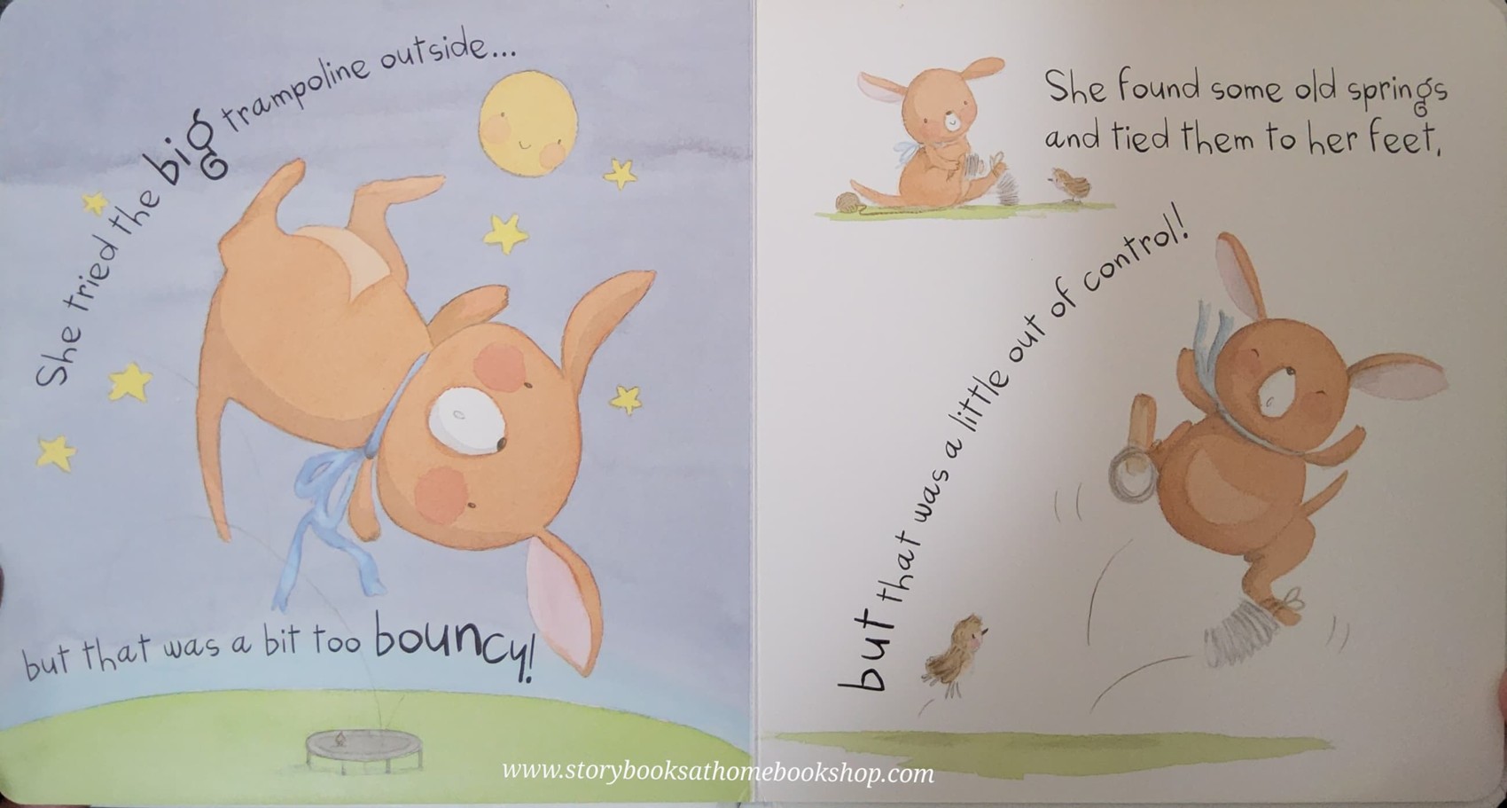 FLAP BOARD BOOK** ♥️THE LITTLE KANGAROO WHO LOST HER BOUNCE