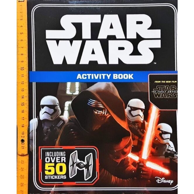 หนังสือกิจกรรม เด็ก สติ๊กเกอร์ STARWARS ACTIVITY BOOK (50 STICKERS) หนังสือใหม่