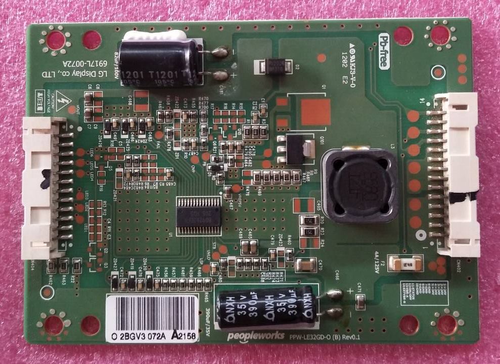 บอร์ดไดร์LEDทีวี แอลจี LG ของแท้ถอดจากเครื่อง รุ่น 32LV2130-TD พาร์ท 6917L-0072A