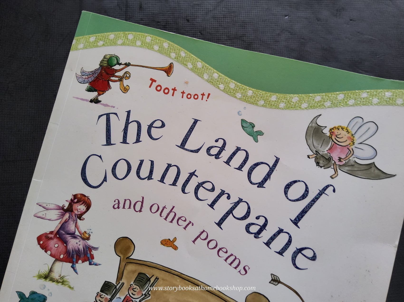 *หนังสือนิทานปกอ่อน ** ♥️♥️THE LAND OF COUNTER PANE AND OTHER POEM