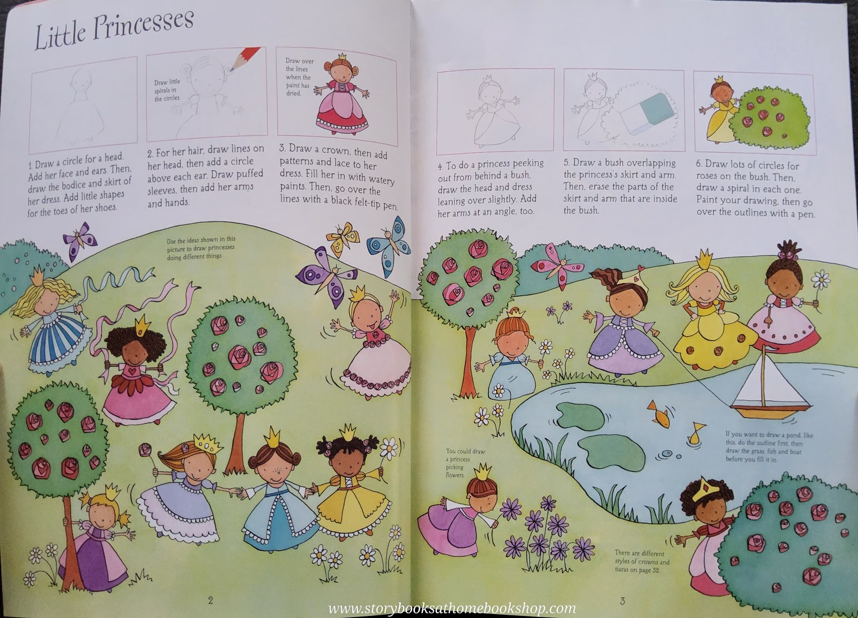 Activities Book ** ð
ð Usborne Activities: HOW TO DRAW Princesses and Ballerinas