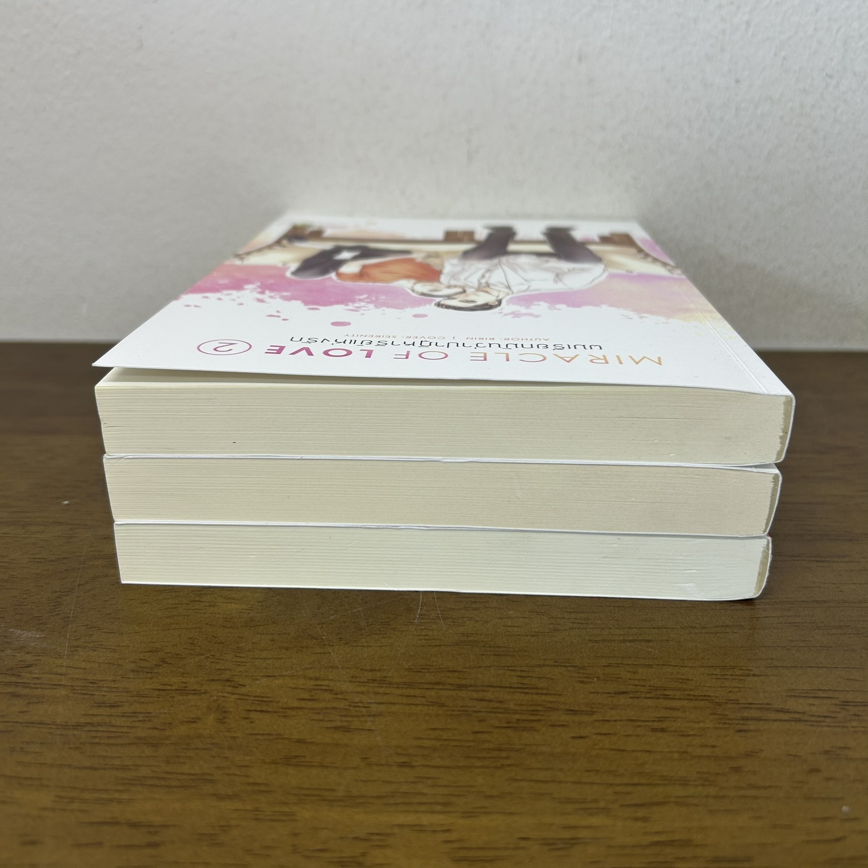 [YAOI] Miracle Of Love ผมเรียกมันว่าปาฏิหาริย์แห่งรัก เล่ม 1-2 จบ+ปาฏิหาริย์แห่งคำอธิษฐาน ... RIRIN (มือสอง) นิยายวาย