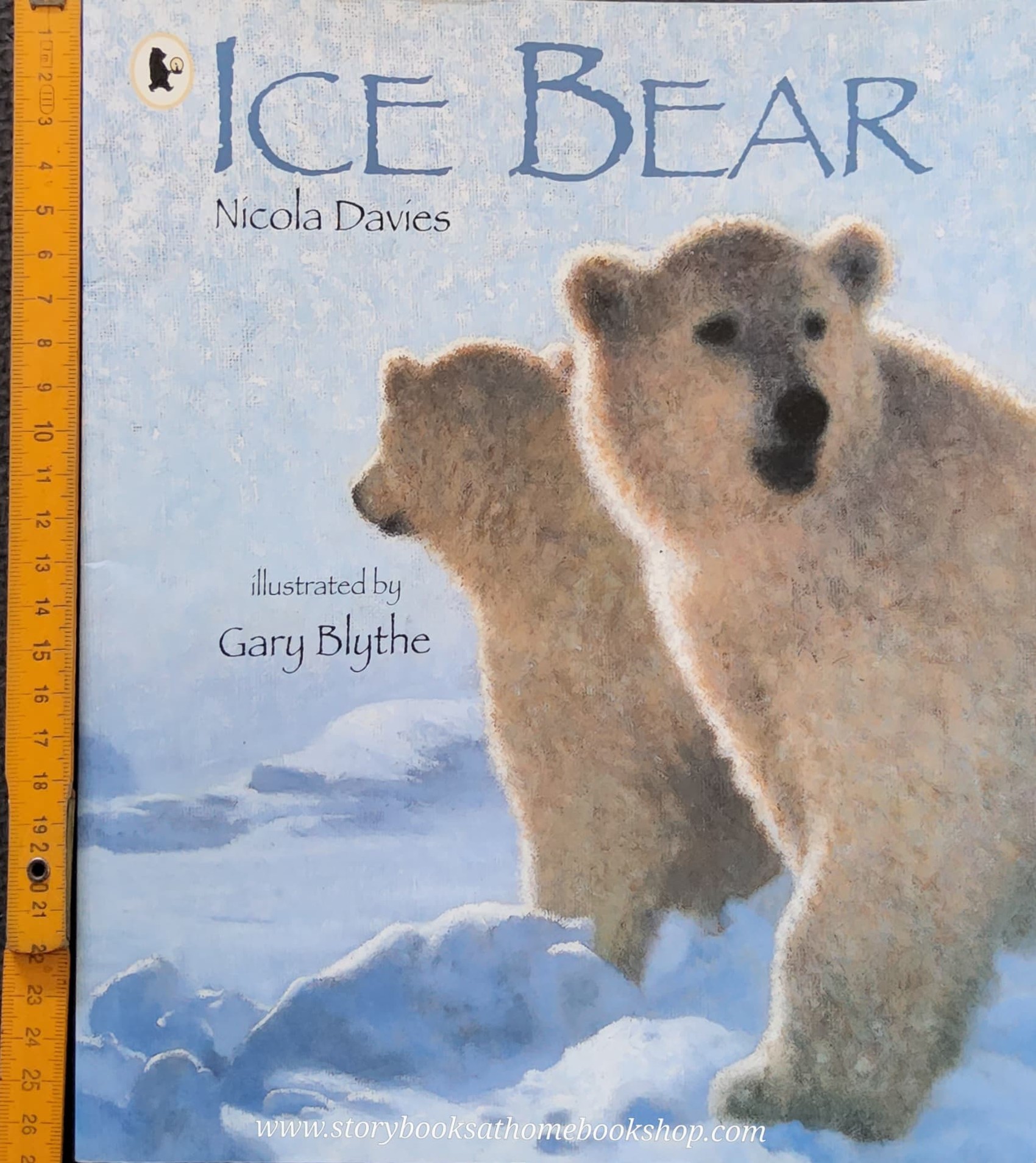 หนังสือนิทานปกอ่อน ** 🍅🍅ICE BEAR BY NICOLA DAVIES (NATURE STORYBOOK)