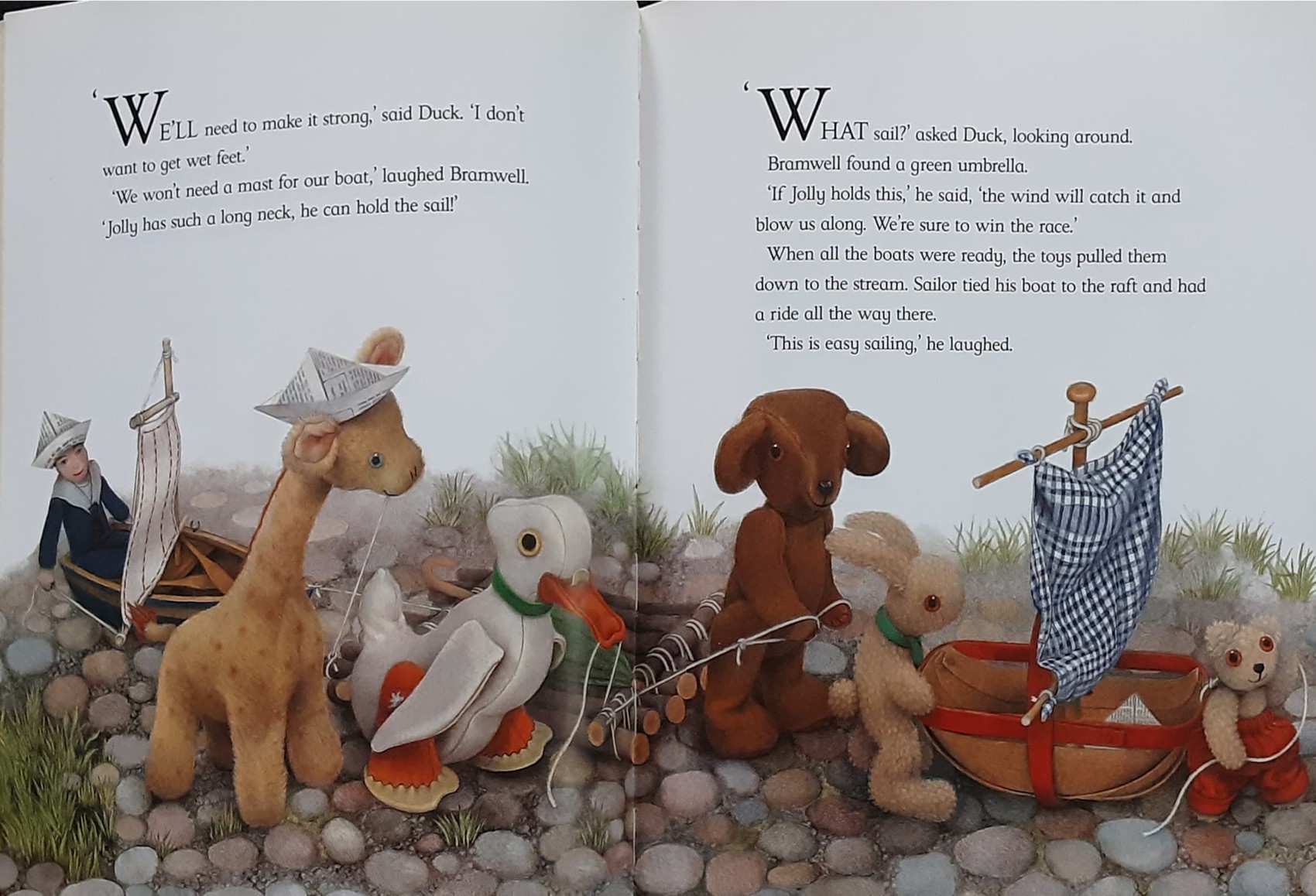 หนังสือนิทาน เด็กภาษาอังกฤษ ** 🍅🍓THE BOAT RACE AND LITTLE BEAR'S DRAGON BY JANE HISSEY