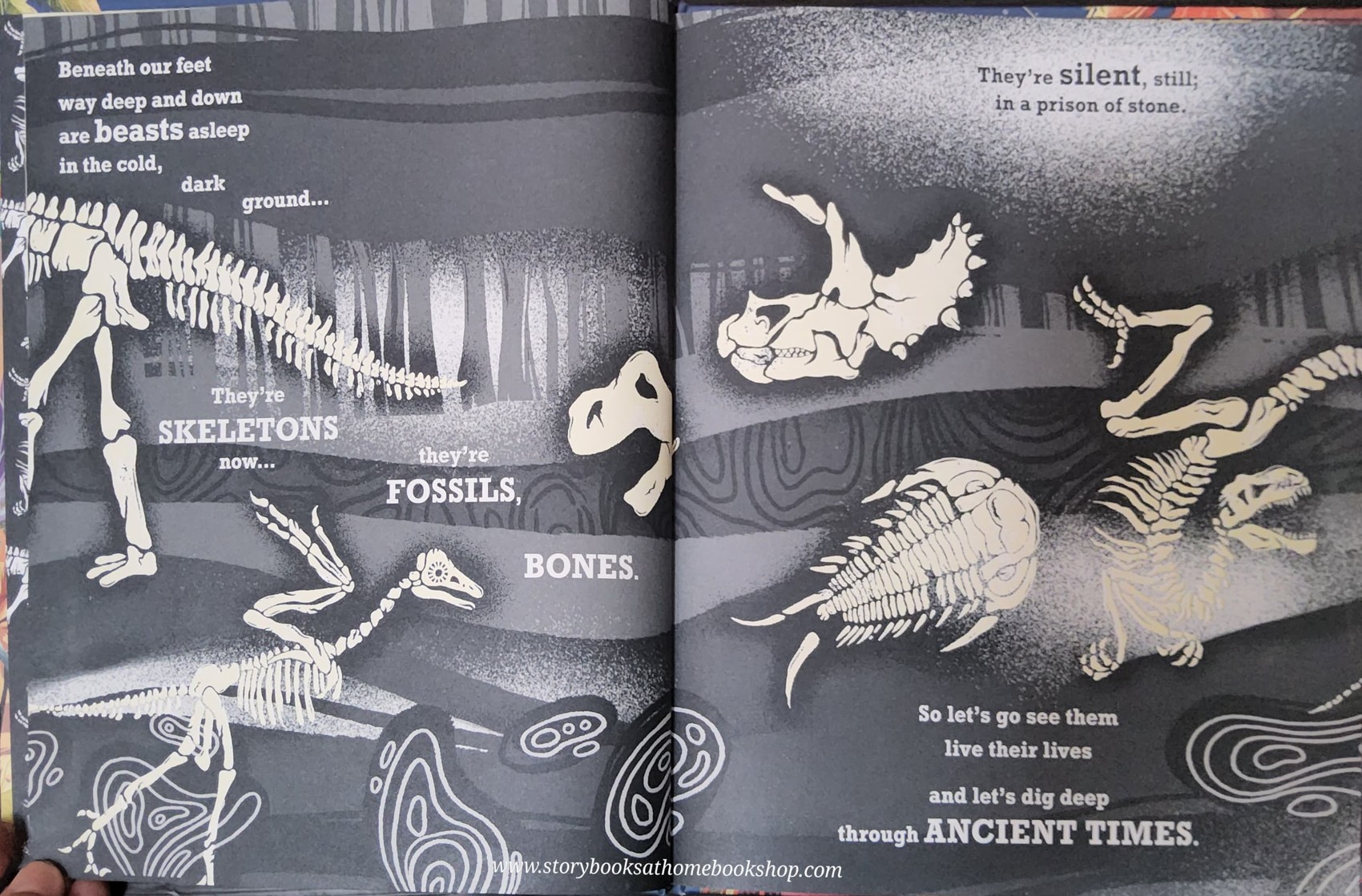 KNOWLEDGE BOOK** ♥️THE BEASTS BENEATH OUR FEET A PREHISTORIC POEM