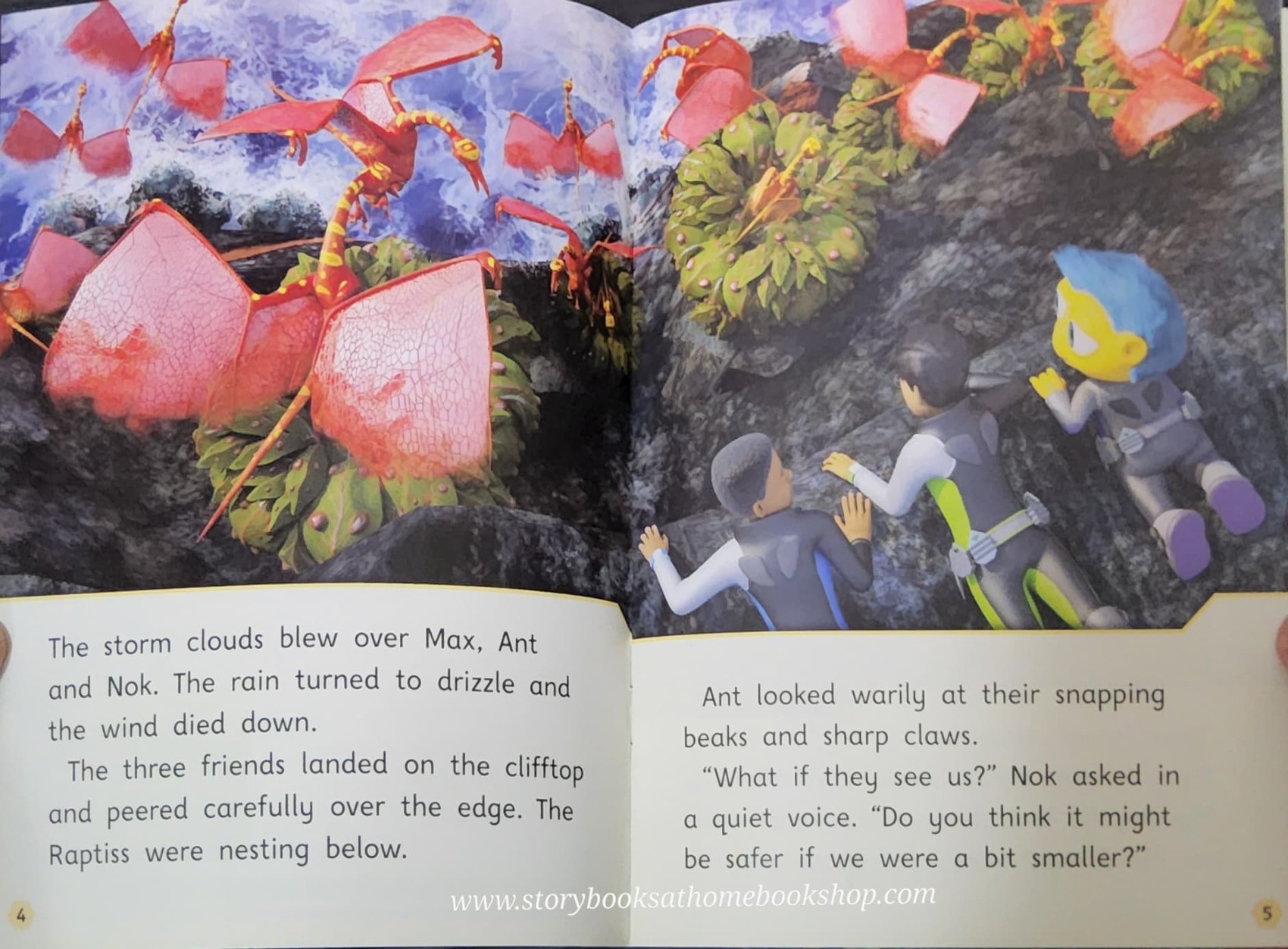 หนังสือนิทานปกอ่อน ** 🍅🍓ALIEN ADVENTURES: THE SCREAMS OF THE RAPTISS