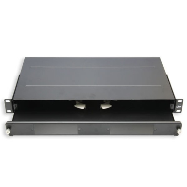 6-24F (2 Snap-In) Rack mount SLIDE, D = 25 (1U), Unload Slide ตื้น