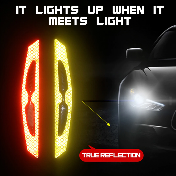 Car reflective shockproof stickers