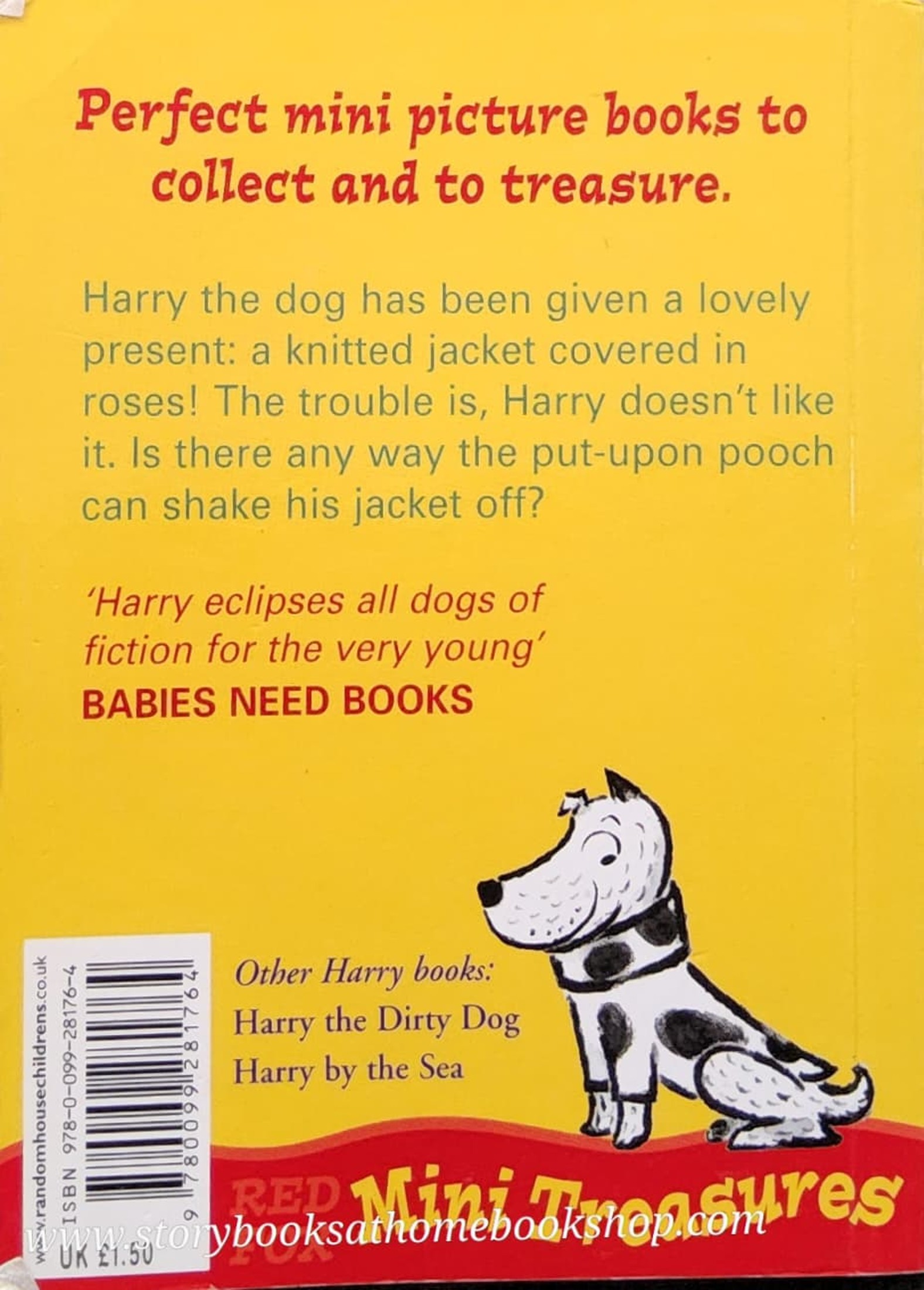 SMALL BOOK** **หนังสือนิทานปกอ่อน** 🍅🍓 NO ROSES FOR HARRY (MINI TREASURE) BYGENE ZION