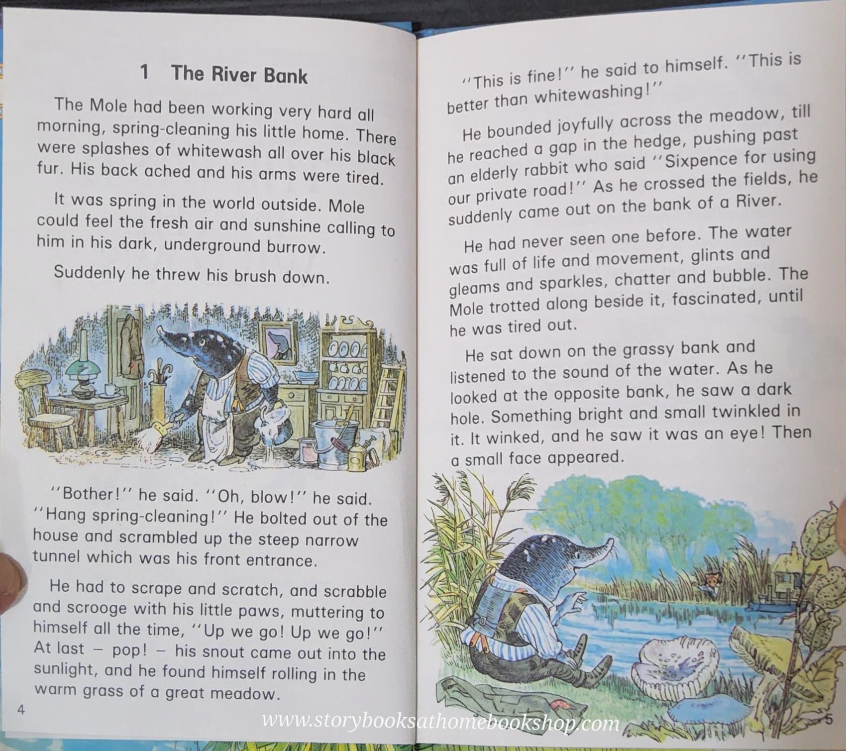 หนังสือนิทานปกแข็ง** ♥️LADYBIRD CHILDREN'S CLASSICS THE WIND IN THE WILLOWS