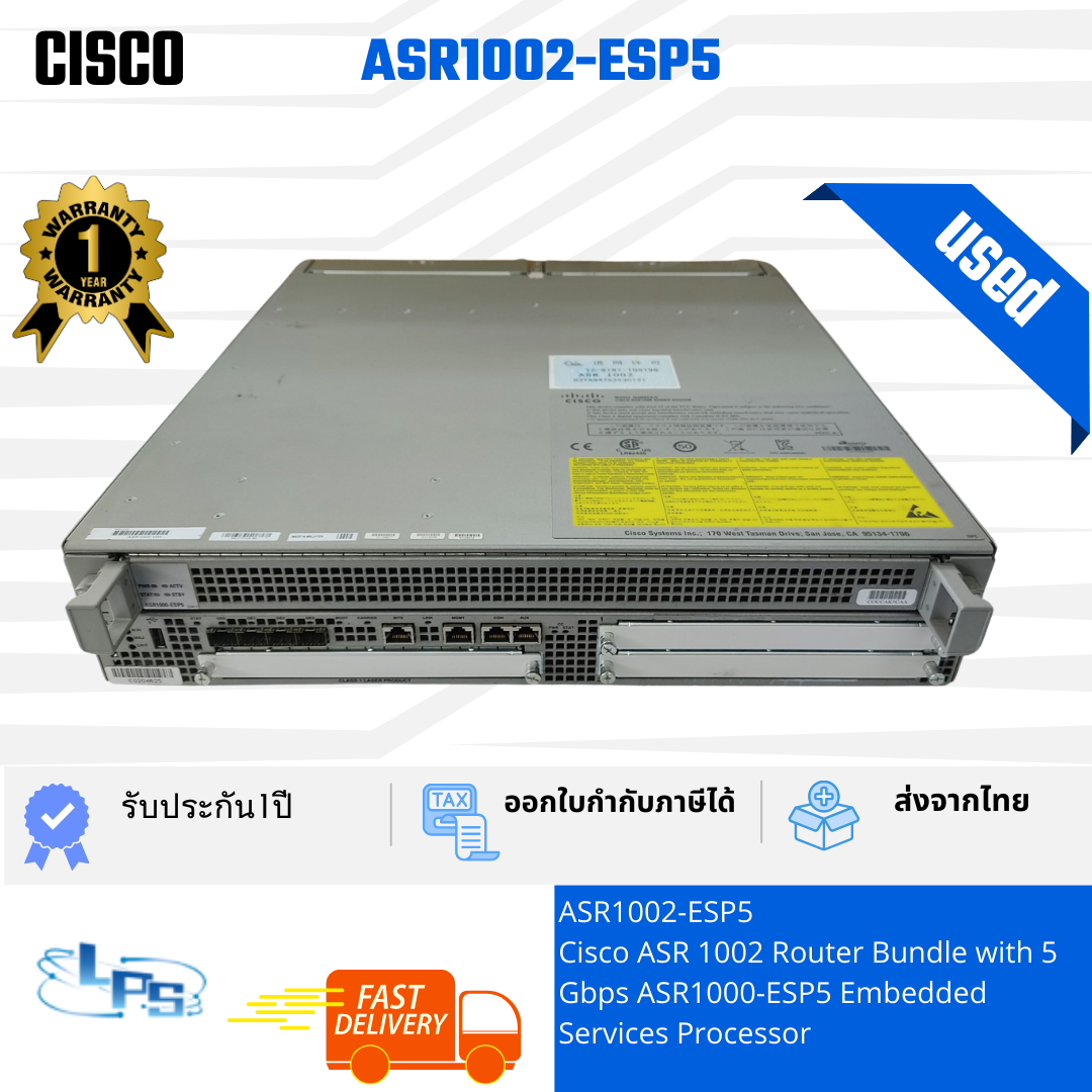 ASR1002 with ESP5 - USED