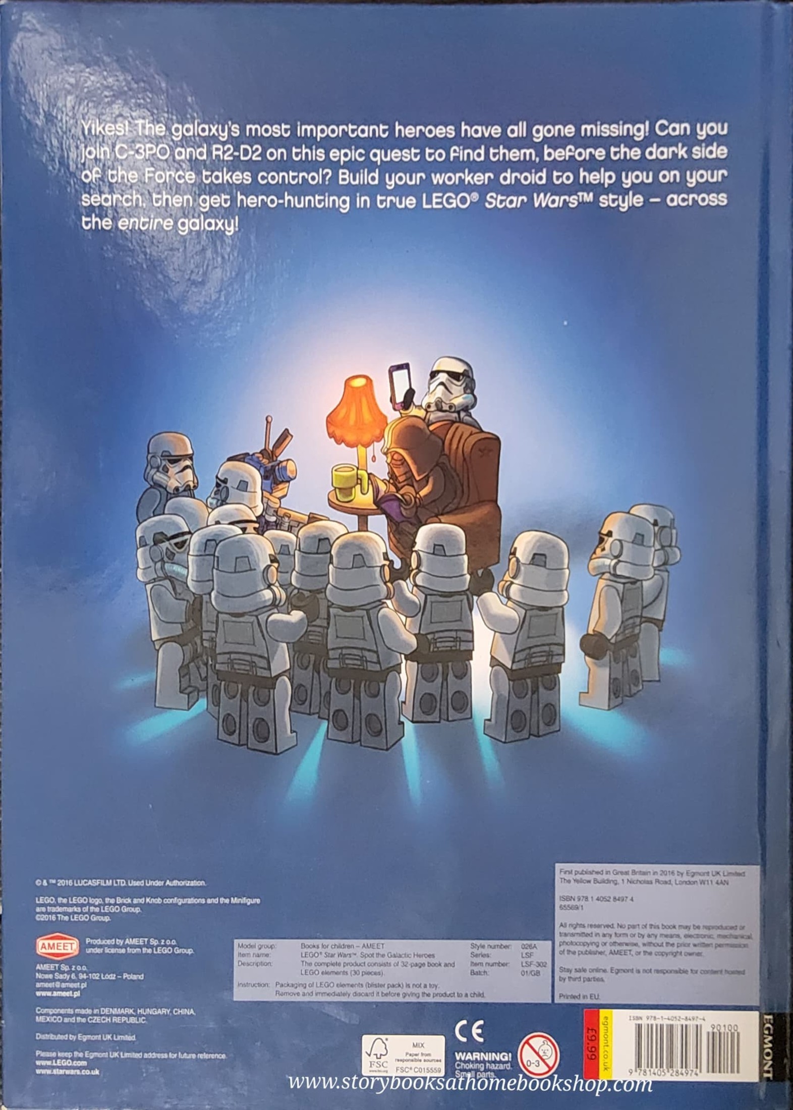 PUZZLE BOOK** ð
ðLEGO STARWARS SPOT THE GALACTIC HEROES