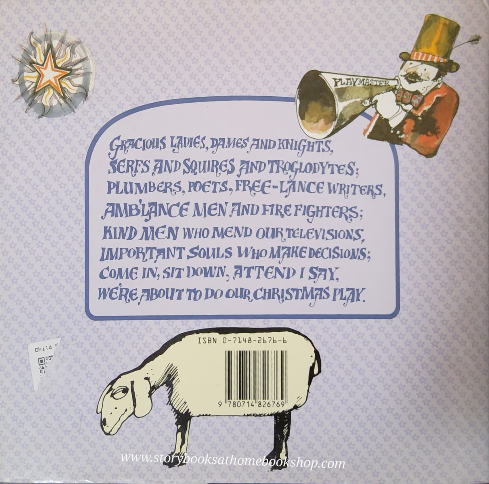 หนังสือนิทานปกแข็ง* 🍓🍓JOE CARPENTER&SON : AN ENGLISH NAIVITY