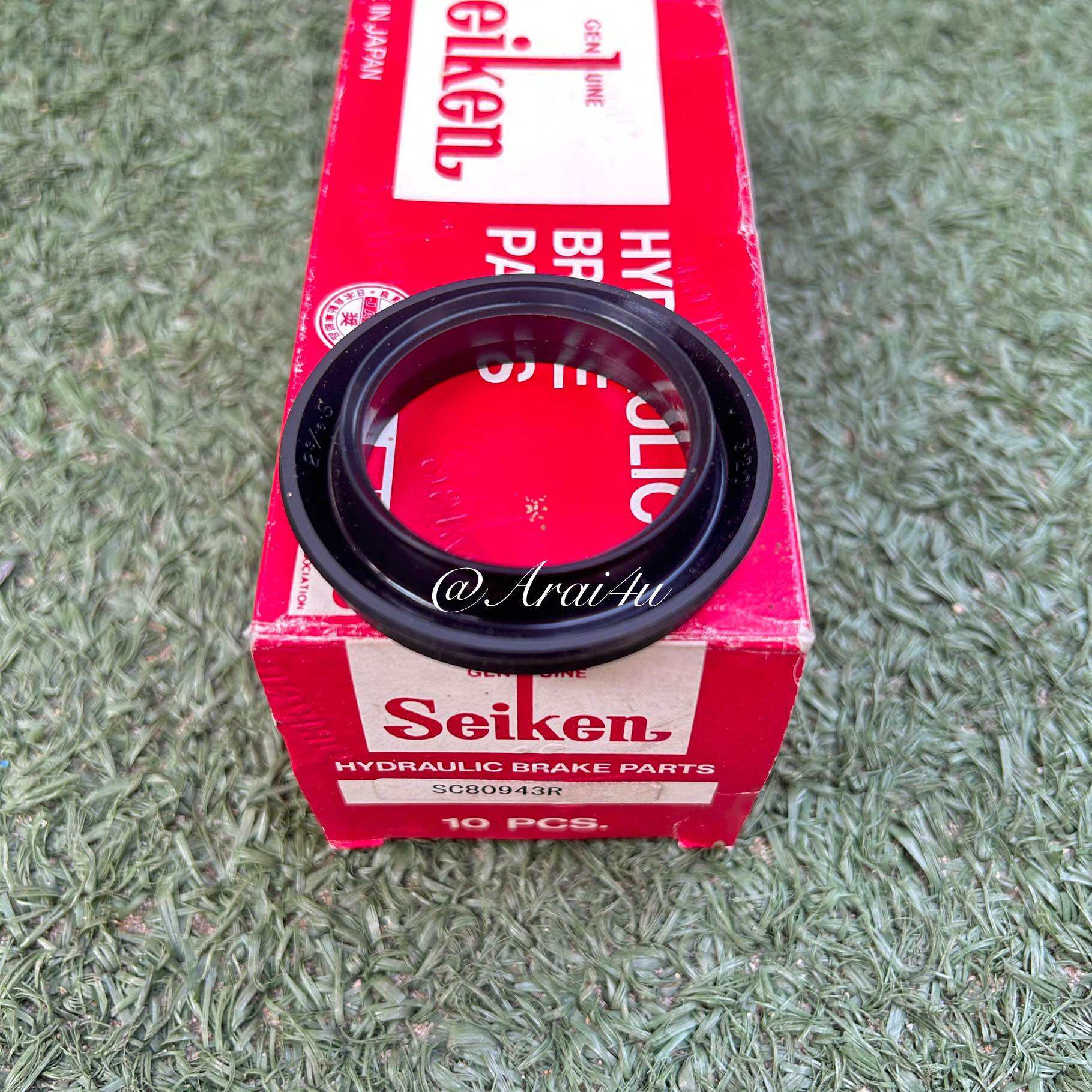 ลูกยางซ่อมกระบอกเบรคแหวน หลัง Hino สิงห์ไฮเทค EM100 /M10C All FN527 TURBO ขนาด 2.3/16" SEIKENA รหัส SC-80943R ลูกยางเบรคแหวน 1กล่อง10วง