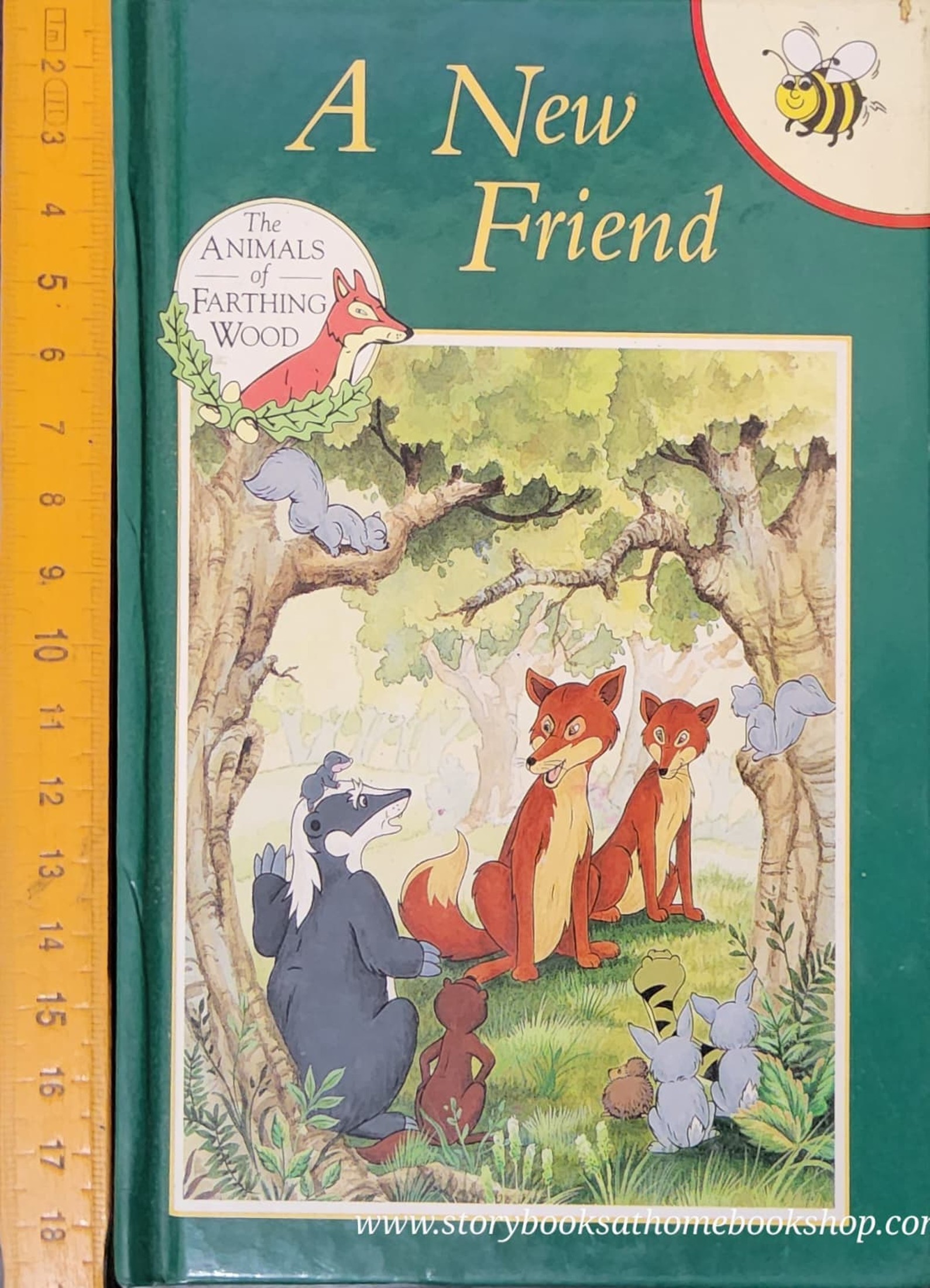 หนังสือนิทานปกแข็ง** 🍅THE ANIMALS OF FARTHING WOOD:A NEW FRIEND #4