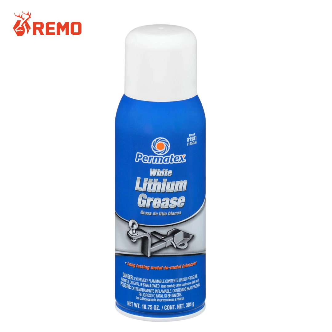 Permatex White Lithium Grease 81981 (195DA) สเปรย์จารบีลิเธียมสีขาว