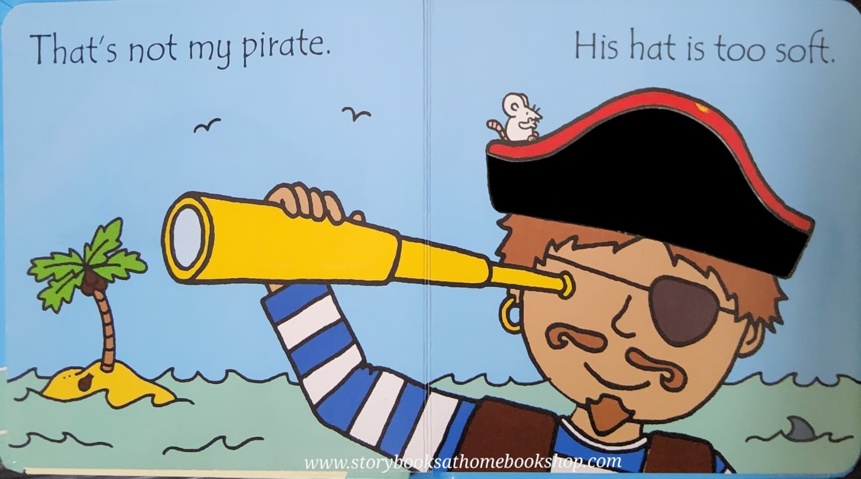 Touch and Feel BOARD BOOK** 🍅🍓That's not my PIRATE...