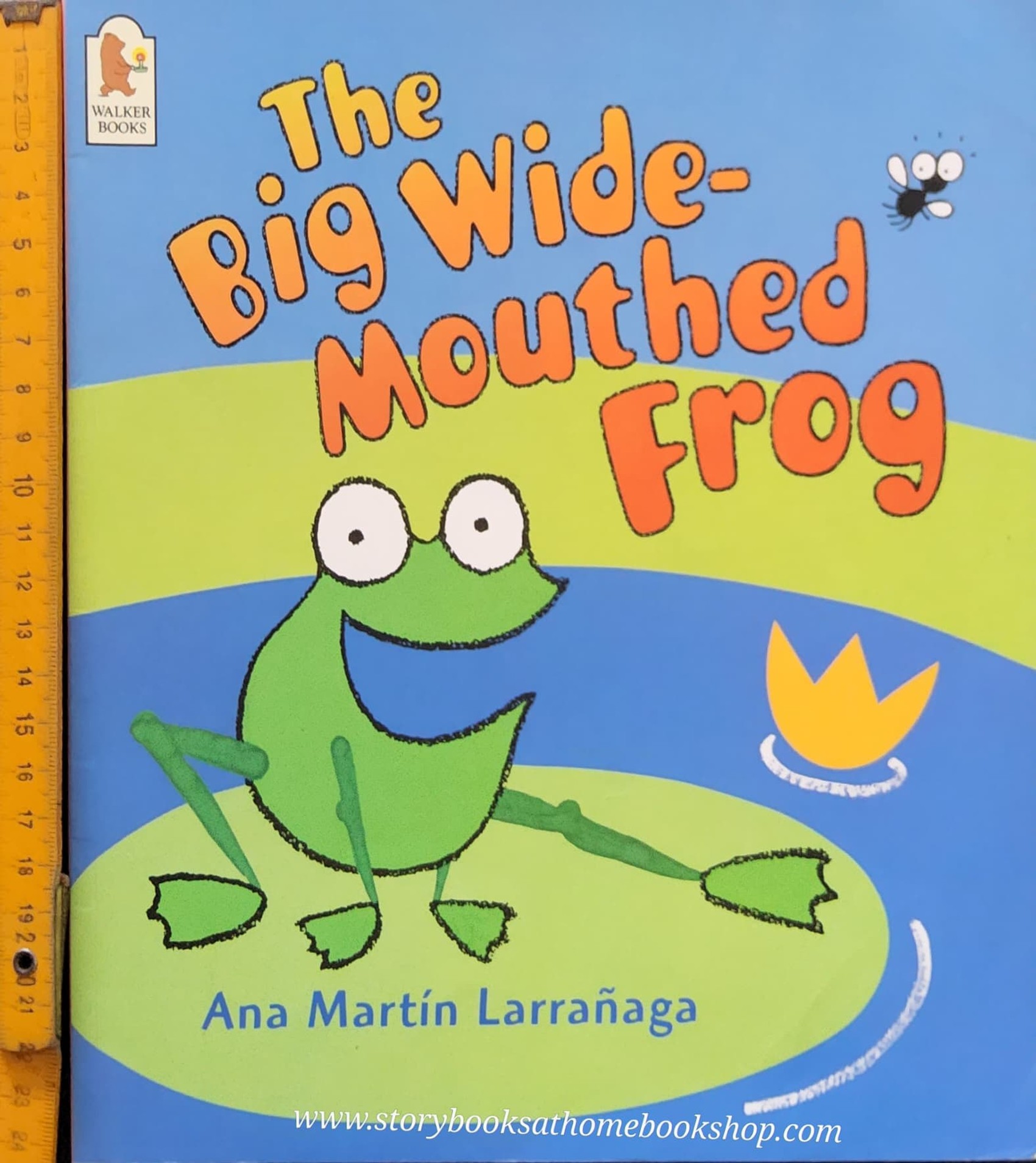 หนังสือนิทานปกอ่อน** 🍅THE BIG WIDE-MOUTHED FROG BY ANA MARTIN LARRANAGA