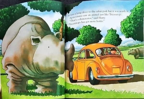 หนังสือนิทานปกอ่อน** 🍅🍓Harry and the Dinosaurs Go Wild