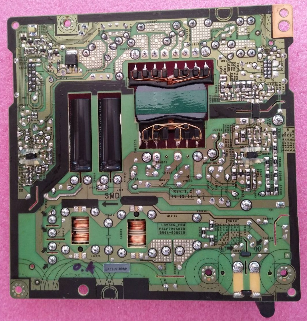 POWER SUPPLY SAMSUNG (ซับพลาย ซัมซุง) มือสองพร้อมใช้งาน รุ่น UA32J5500AK UA32J5100AK พาร์ท BN44-00801A BN44-00801B BN44-00801E BN94-09545A