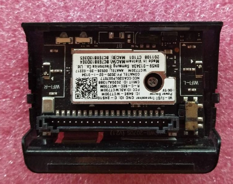 ชุดตัวรับสัญญาณWI-FI/ตัวรับรีโมทย์ ทีวีซัมซุงของแท้ถอดจากเครื่อง รุ่น QA65Q70TAKXXT พาร์ท BN59-01343A