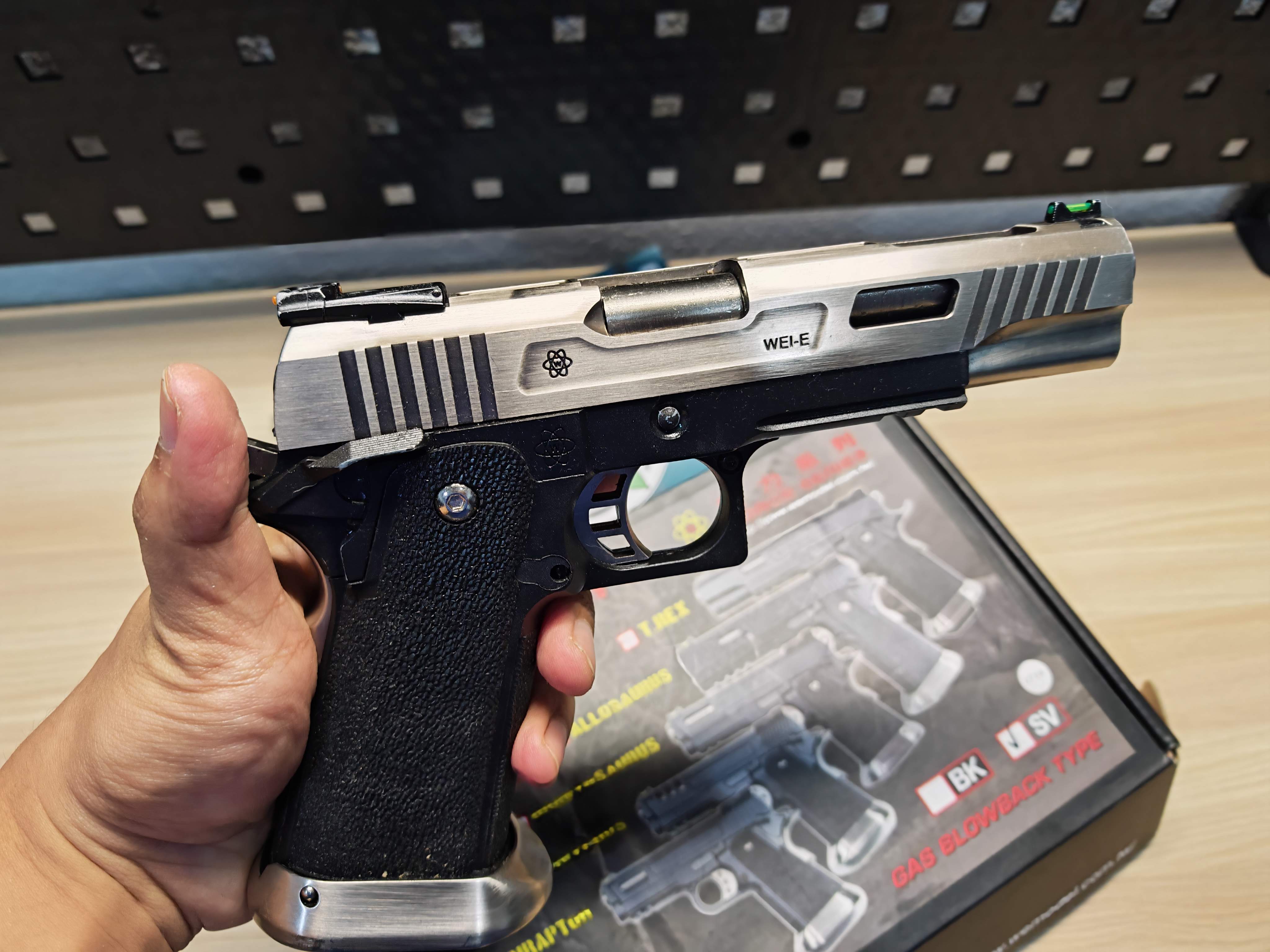 WE Hi-CAPA 5.1 T-REX GBB BB Gun บีบีกัน แบบแก๊ส ปืนอัดลม Airsoft Gun มือสอง