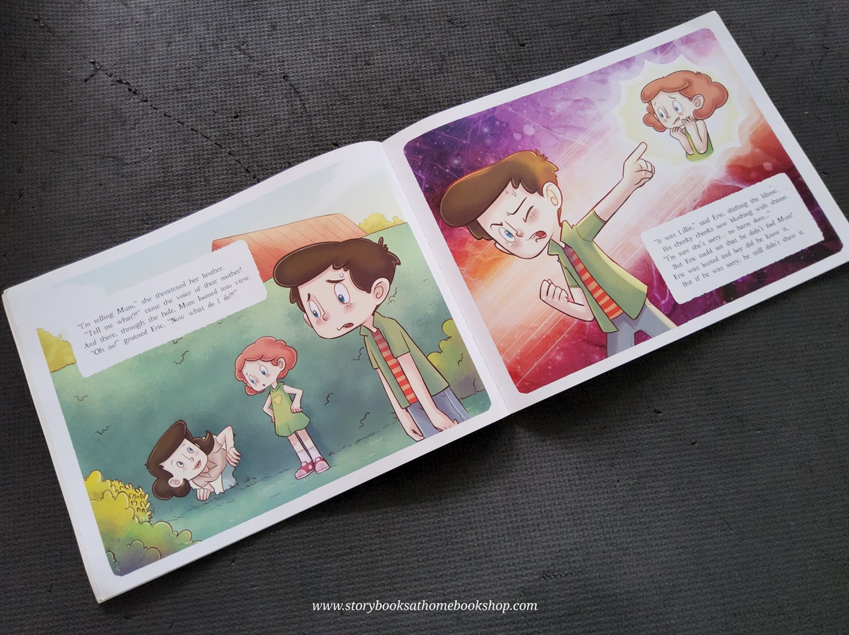 หนังสือนิทานปกอ่อน** 🍅🍓ERIC SAYS SORRY