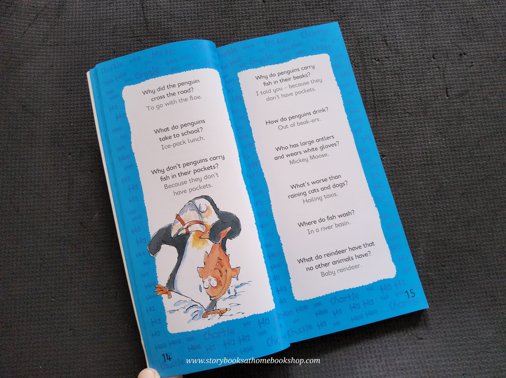 หนังสือนิทานปกอ่อน** 🍅🍓CRAZY JOKES TO MAKE YOU LAUGH!