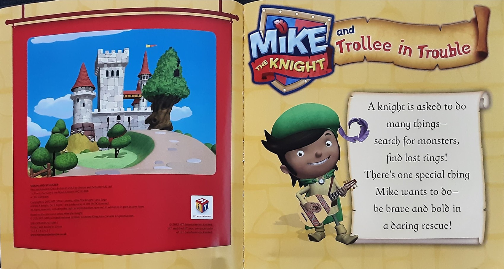 หนังสือนิทานปกอ่อน 🍅🍓 MIKE THE KNIGHT AND Trollee in Trouble