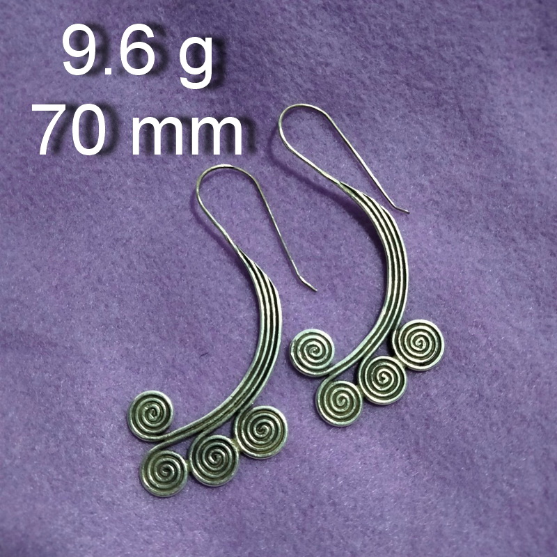 ต่างหูเงินแท้ Silver Earrings ER-0011