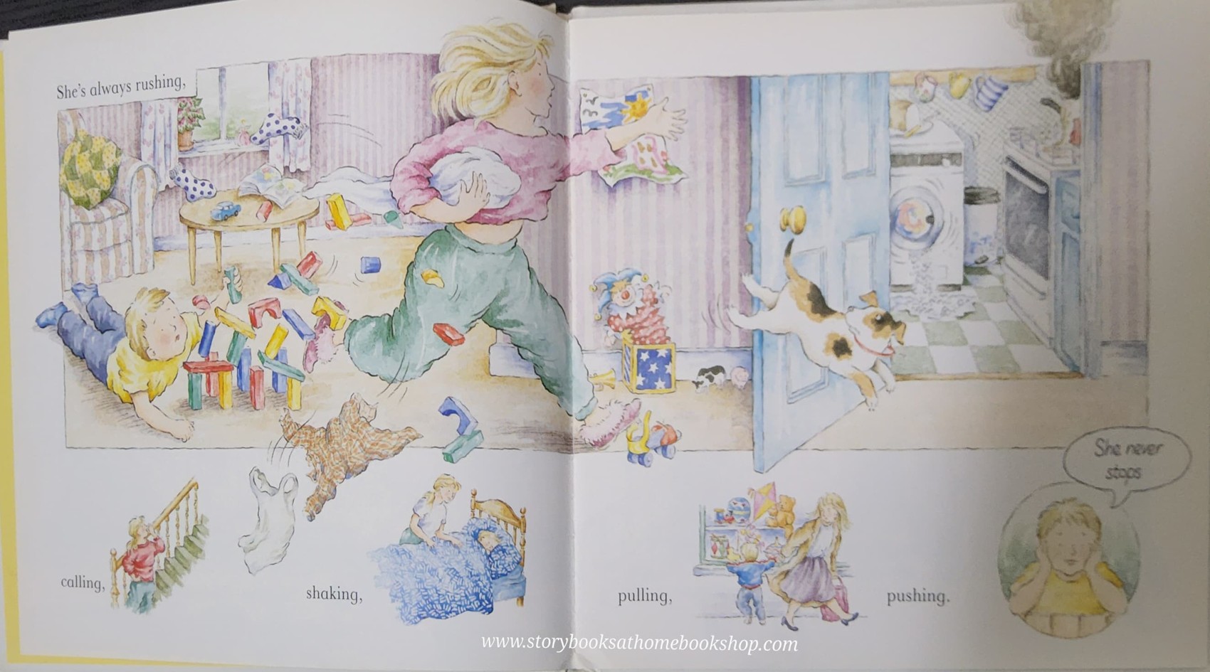 หนังสือนิทานปกแข็ง** 🍅MY MUM AND OUR DAD